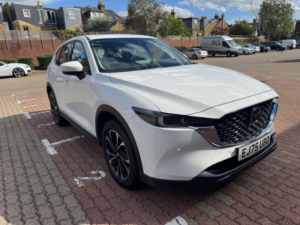 2025 Mazda Cx-5 2.0 E-Skyactiv G Mhev Exclusive-Line Auto Euro 6 (s/s) 5dr in White — image 6