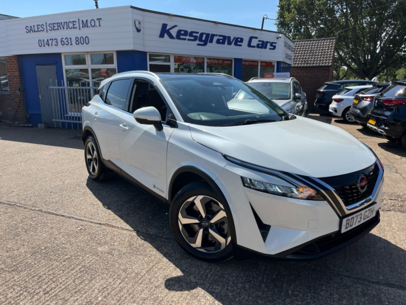 2023 Nissan Qashqai 1.5 H E-Power N-Connecta SUV 5dr Petrol Hybrid Auto Euro 6 (s/s) (190 Ps) in White — image 1