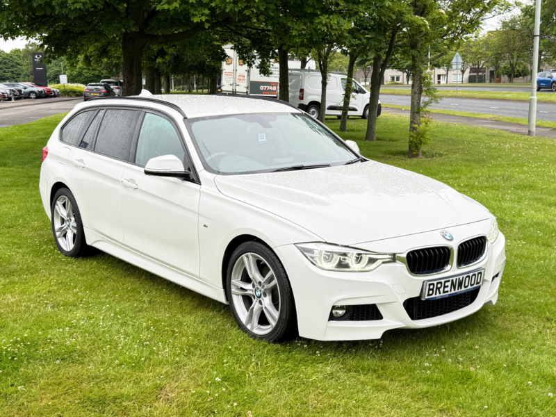 2018 BMW 3 Series 2.0 320i M Sport Touring 5dr Petrol Auto Euro 6 (s/s) (184 Ps) in White — image 1