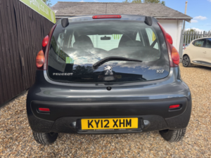 2012 Peugeot 107 1.0 12v Active in Grey — image 5