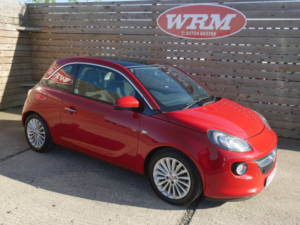 2016 Vauxhall Adam 1.4 16v Glam Hatchback 3dr Petrol Manual Euro 5 (87 Ps) in Red — image 3