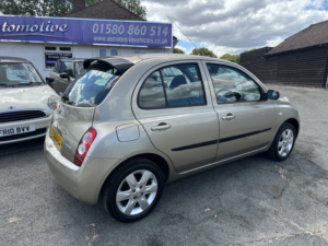2005 Nissan Micra 1.2 16v Urbis in Gold — image 3