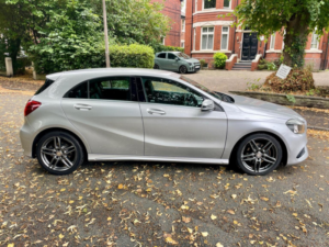 2016 Mercedes-Benz A Class 1.5 A180d Amg Line Euro 6 (s/s) 5dr in Silver — image 3