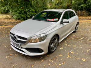 2016 Mercedes-Benz A Class 1.5 A180d Amg Line Euro 6 (s/s) 5dr in Silver — image 4