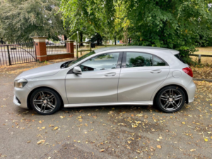 2016 Mercedes-Benz A Class 1.5 A180d Amg Line Euro 6 (s/s) 5dr in Silver — image 5