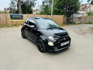 2017 Fiat 500 1.2 S Euro 6 (s/s) 3dr in Black — image 3