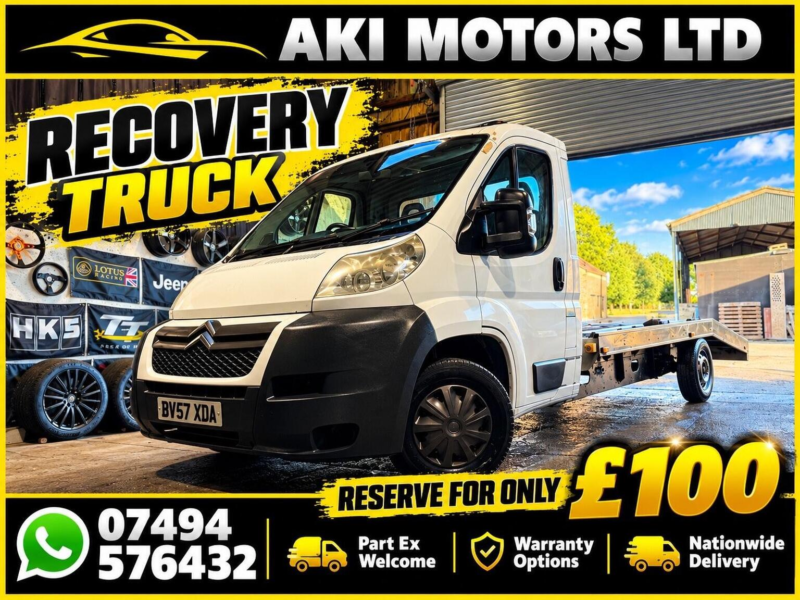 2007 Citroen Relay 2.2 Hdi 35 L3 2dr in White — image 1
