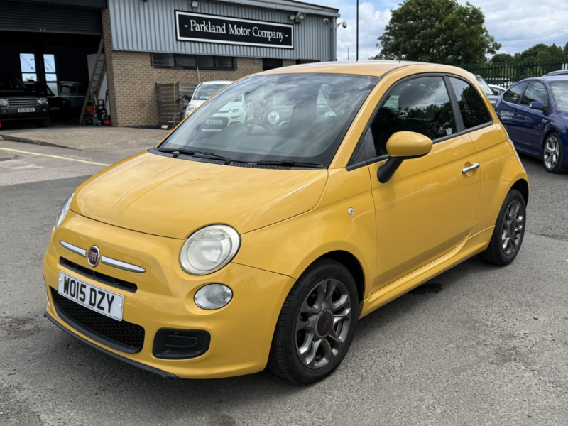 2015 Fiat 500 1.2 500 1.2 69hp S in Yellow — image 1