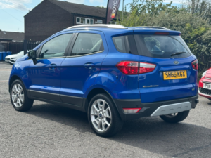 2016 Ford Ecosport 1.0t Ecoboost Titanium SUV 5dr Petrol Manual 2WD Euro 5 (s/s) (125 Ps) in Blue — image 5
