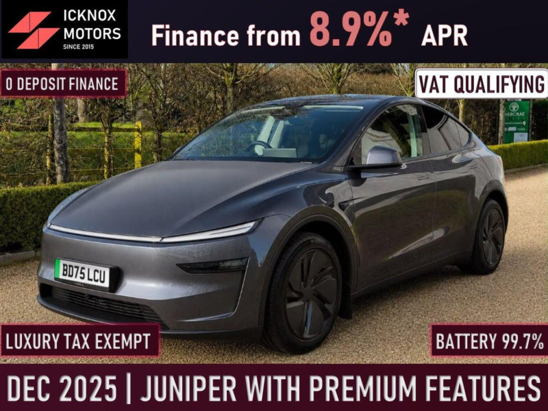 2025 Tesla Model Y 84.7kwh Long Range Auto Rwd 5dr in Grey — image 1