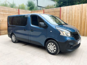 2019 Renault Trafic 7 SEAT Wheelchair Accessible Disabled Access Vehicle Wav in Blue — image 3