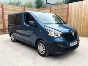 2019 Renault Trafic 7 SEAT Wheelchair Accessible Disabled Access Vehicle Wav in Blue — image 4