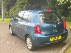 2016 Nissan Micra 1.2 Vibe Hatchback 5dr Petrol Manual Euro 6 (80 Ps) in Blue — image 2