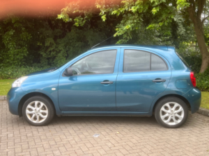 2016 Nissan Micra 1.2 Vibe Hatchback 5dr Petrol Manual Euro 6 (80 Ps) in Blue — image 3