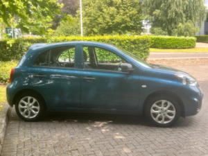 2016 Nissan Micra 1.2 Vibe Hatchback 5dr Petrol Manual Euro 6 (80 Ps) in Blue — image 4