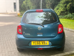 2016 Nissan Micra 1.2 Vibe Hatchback 5dr Petrol Manual Euro 6 (80 Ps) in Blue — image 6
