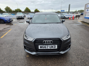 2017 Audi A1 1.4 Tfsi Cod Black Edition Sportback Euro 6 (s/s) 5dr in Grey — image 2