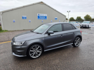 2017 Audi A1 1.4 Tfsi Cod Black Edition Sportback Euro 6 (s/s) 5dr in Grey — image 3
