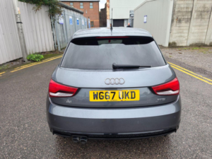 2017 Audi A1 1.4 Tfsi Cod Black Edition Sportback Euro 6 (s/s) 5dr in Grey — image 5