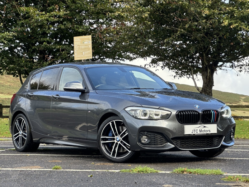 2019 BMW 1 Series 116d M Sport Shadow Edition 5dr Man, Diesel, Black + Excellent Spec in Grey — image 1