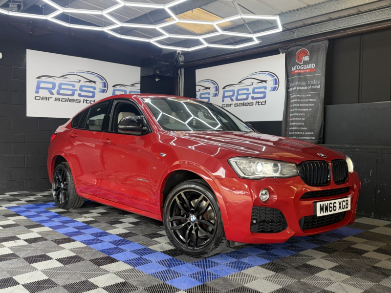 2016 BMW X4 3.0 X4 Xdrive35d M Sport in Red — image 1