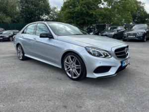 2015 Mercedes-Benz E Class 3.0 E350 V6 Bluetec Amg Night Edition (premium) G-Tronic+ Euro 6 (s/s) 4dr in Silver — image 2