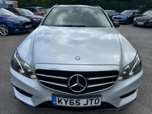 2015 Mercedes-Benz E Class 3.0 E350 V6 Bluetec Amg Night Edition (premium) G-Tronic+ Euro 6 (s/s) 4dr in Silver — image 3