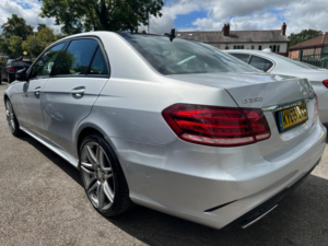 2015 Mercedes-Benz E Class 3.0 E350 V6 Bluetec Amg Night Edition (premium) G-Tronic+ Euro 6 (s/s) 4dr in Silver — image 4