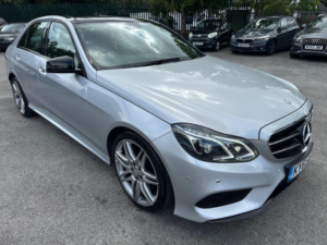 2015 Mercedes-Benz E Class 3.0 E350 V6 Bluetec Amg Night Edition (premium) G-Tronic+ Euro 6 (s/s) 4dr in Silver — image 5