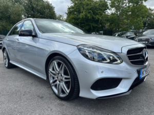 2015 Mercedes-Benz E Class 3.0 E350 V6 Bluetec Amg Night Edition (premium) G-Tronic+ Euro 6 (s/s) 4dr in Silver — image 6