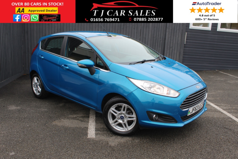 2014 Ford Fiesta 1.0 T Ecoboost Zetec in Blue — image 1