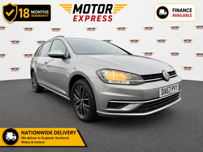 2017 Volkswagen Golf 1.6 Tdi Se Nav in Silver — image 1