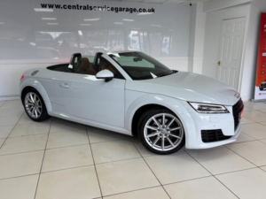 2015 Audi Tt 2.0 Tfsi Sport Roadster Euro 6 (s/s) 2dr in White — image 4