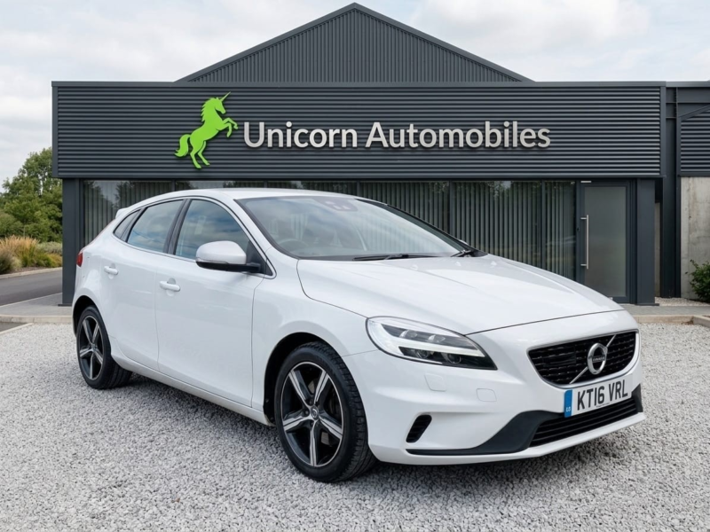 2016 Volvo V40 2.0 R-Design D4 in White — image 1