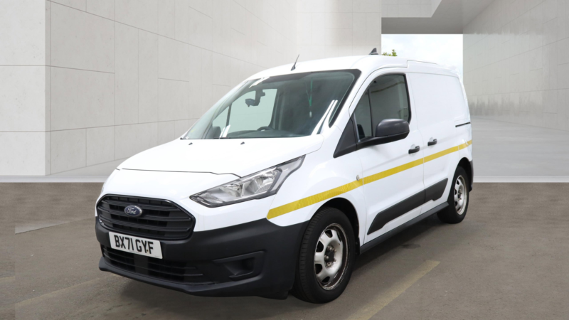 2022 Ford Transit Connect 1.5 200 Ecoblue Leader Panel Van 5dr Diesel Manual L1 Euro 6 75 Ps in White — image 1