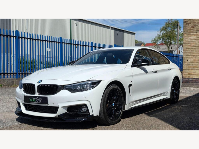 2019 BMW 4 Series Gran Coupe 2.0 420d M Sport Auto Euro 6 (s/s) 5dr in White — image 1