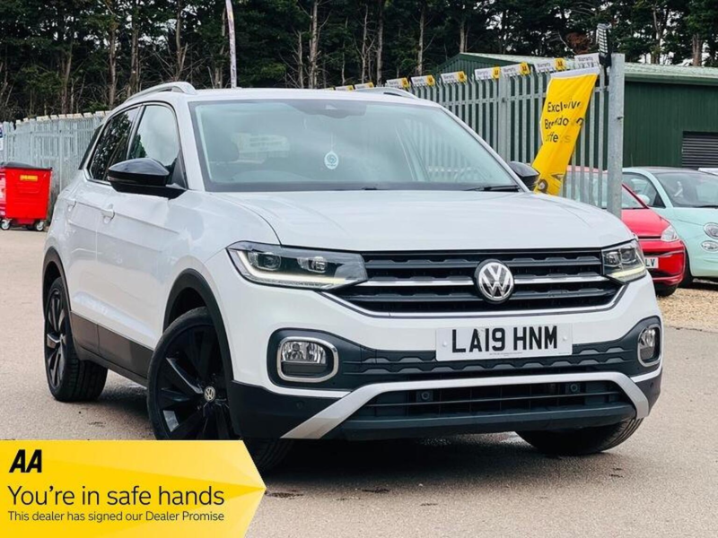 2019 Volkswagen T-Cross 1.0 Tsi First Edition Euro 6 (s/s) 5dr in White — image 1
