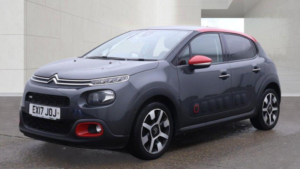 2017 Citroen C3 1.2 Puretech Flair Euro 6 (s/s) 5dr in Grey — image 2