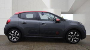 2017 Citroen C3 1.2 Puretech Flair Euro 6 (s/s) 5dr in Grey — image 5