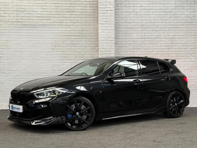 2021 BMW 1 Series 2.0 M135i Auto Xdrive Euro 6 (s/s) 5dr in Black — image 1