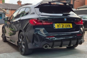 2021 BMW 1 Series 2.0 M135i Auto Xdrive Euro 6 (s/s) 5dr in Black — image 4