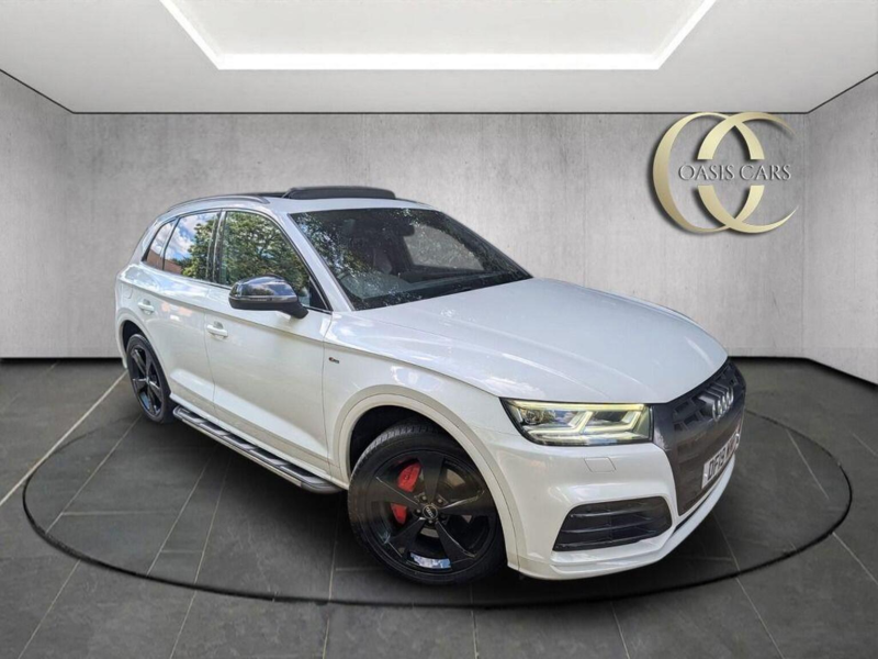 2019 Audi Q5 2.0 Tdi 40 Black Edition S Tronic Quattro Euro 6 (s/s) 5dr in White — image 1