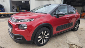 2018 Citroen C3 1.2 Puretech Flair Euro 6 5dr in Red — image 2