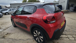 2018 Citroen C3 1.2 Puretech Flair Euro 6 5dr in Red — image 3