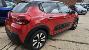 2018 Citroen C3 1.2 Puretech Flair Euro 6 5dr in Red — image 5