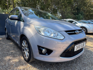 2011 Ford Grand C-Max 1.6 Tdci Titanium Euro 5 5dr in Silver — image 4