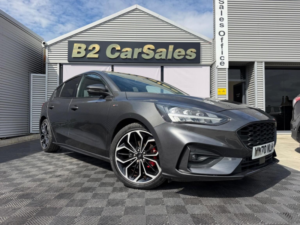 2020 Ford Focus 1.0t Ecoboost St-Line X Auto Euro 6 (s/s) 5dr in Grey — image 2