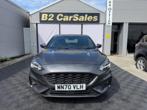 2020 Ford Focus 1.0t Ecoboost St-Line X Auto Euro 6 (s/s) 5dr in Grey — image 3