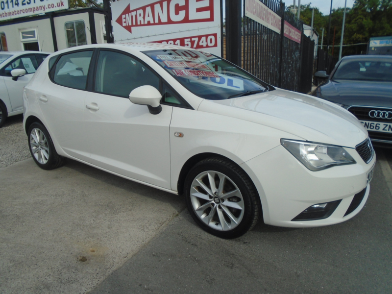 2016 SEAT Ibiza 1.4 Toca Hatchback 5dr Petrol Manual Euro 5 (85 Ps) in White — image 1
