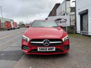 2018 Mercedes-Benz A Class 2.0 A250 Amg Line in Red — image 5